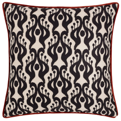 LAUCALA IKAT 43X43 CUSHION CASE BLACK