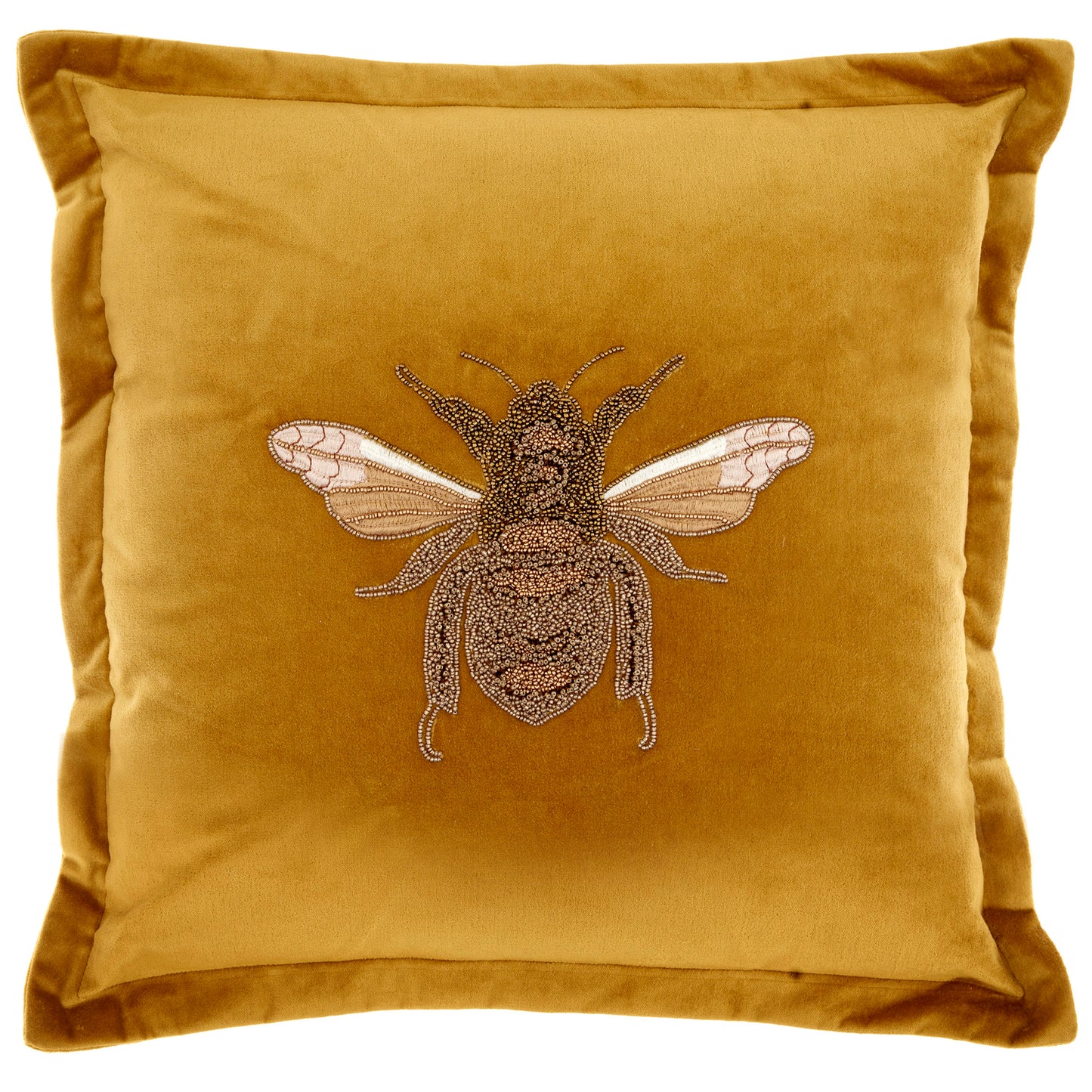 LAYLA 50x50 CUSHION CASE MUSTARD