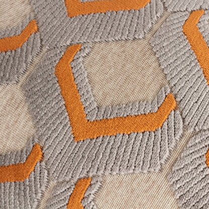LEDBURY 45X45 CUSHION CASE GINGER/GREY