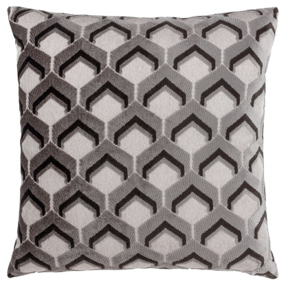LEDBURY 45X45 CUSHION CASE GREY/BLACK