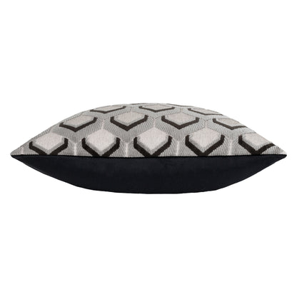 LEDBURY 45X45 CUSHION CASE GREY/BLACK