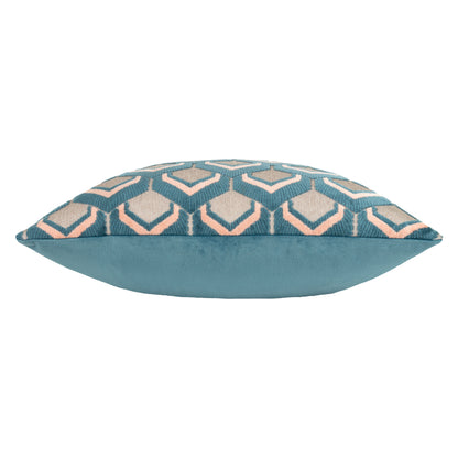 LEDBURY 45X45 CUSHION CASE SMOKE/ROSE