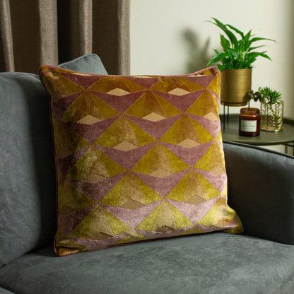 LEVEQUE 50X50 C/CASE OCHRE/BLUSH