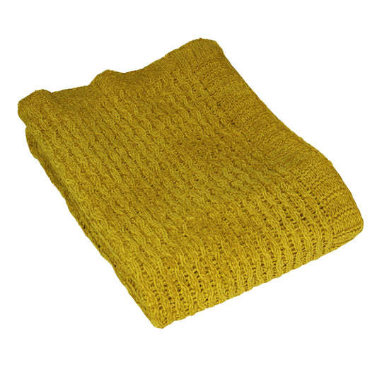 LILYA 140X180 THROW OCHRE