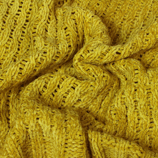 LILYA 140X180 THROW OCHRE