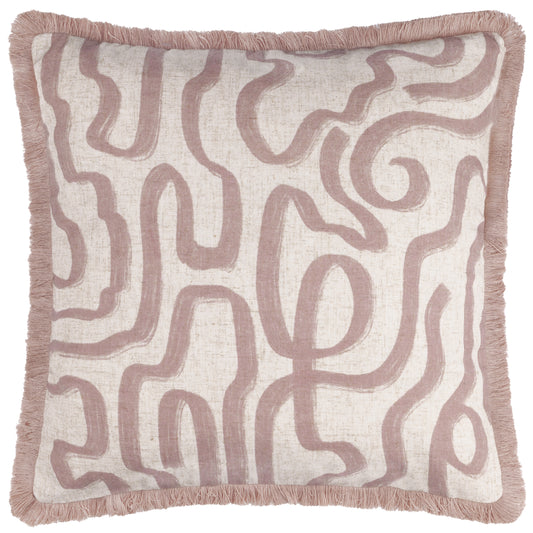 LINA 45X45 CUSHION CASE SOFT PINK