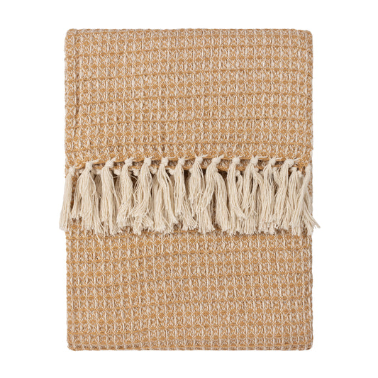 LORNE 150X200 THROW HONEY