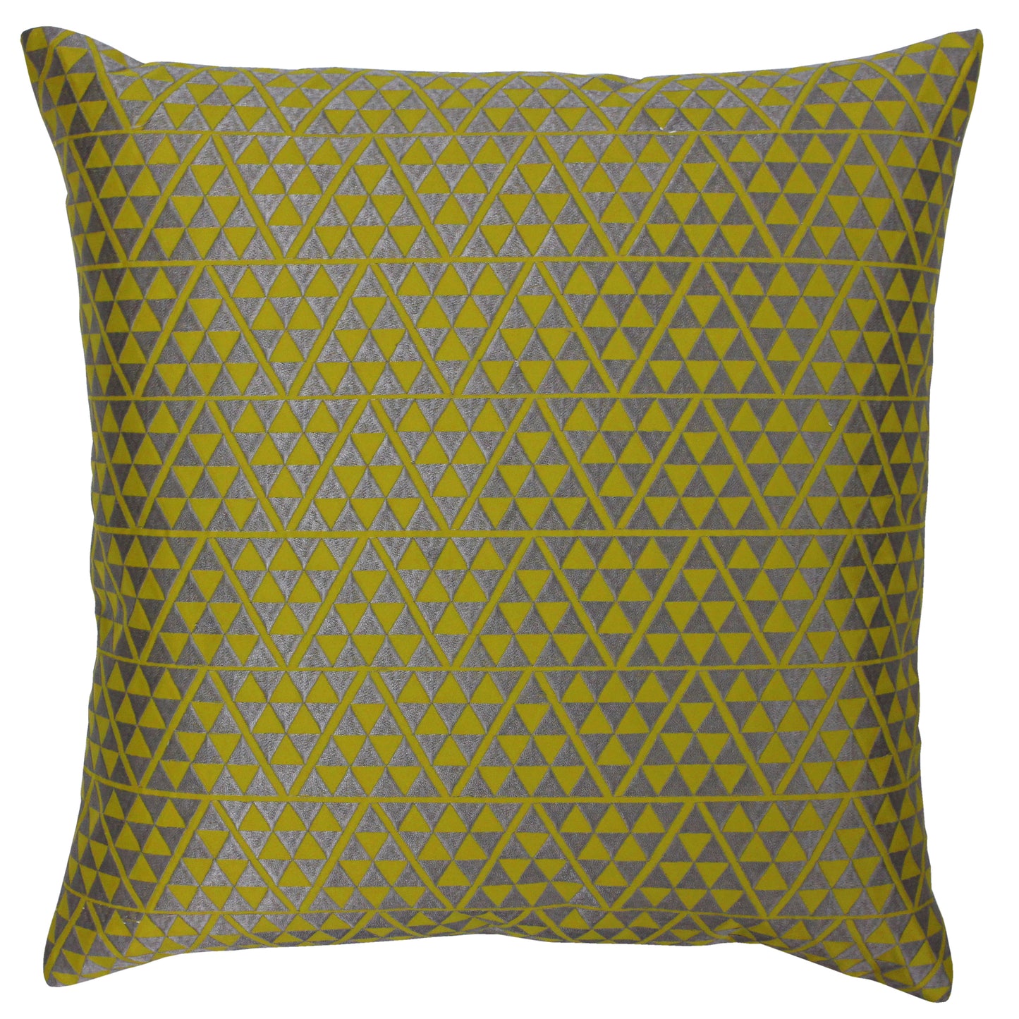 LOUVRE 45X45 CUSHION CASE WARM OLI/SIL