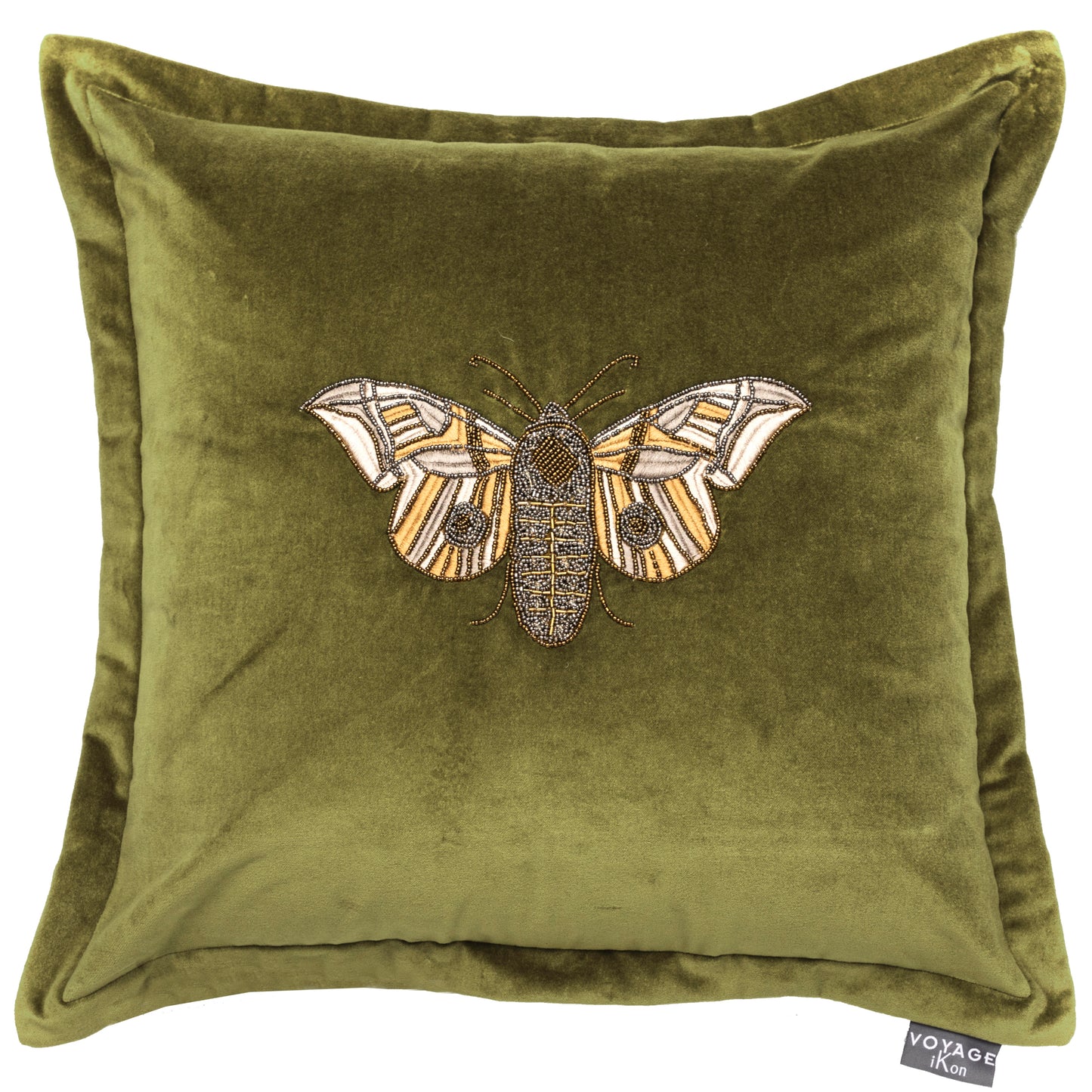 LUNA 50x50 CUSHION CASE GREEN
