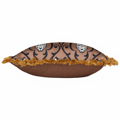LUPITA 50X50 CUSHION CASE CARAMEL/GOLD