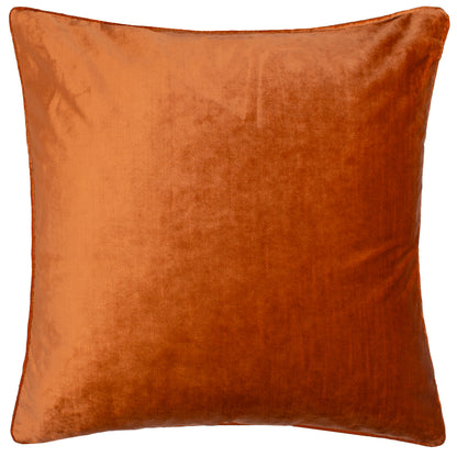 LUXE VELVET 55X55 C/CASE RUST
