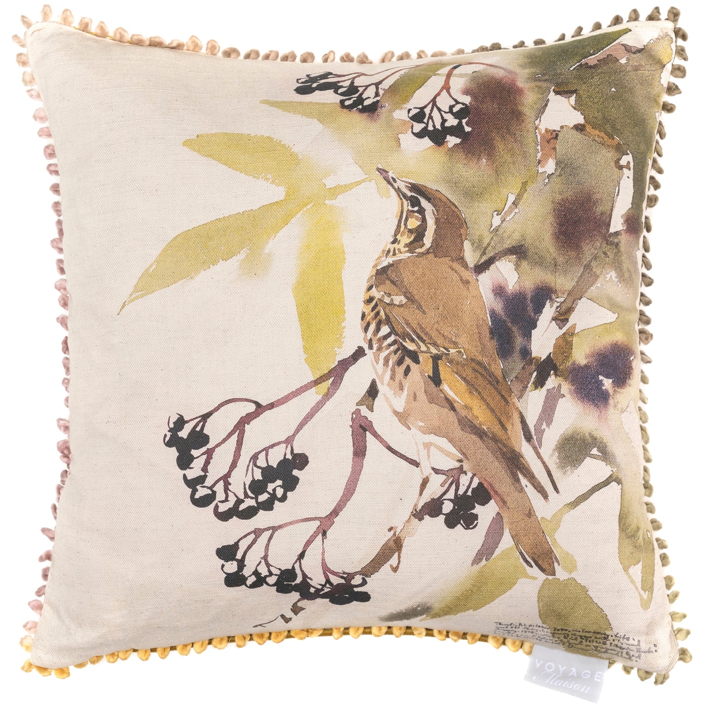 LYNWOOD 43x43 CUSHION CASE OLIVE