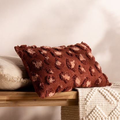 MAEVE 30X50 CUSHION CASE BRICK
