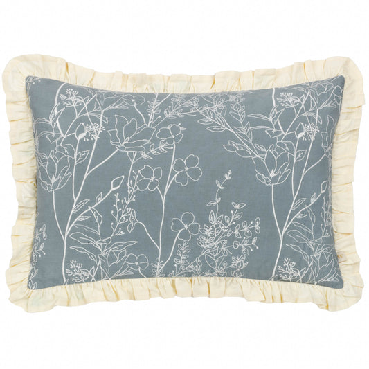 MAE 35X50 CUSHION CASE FRENCH BLUE
