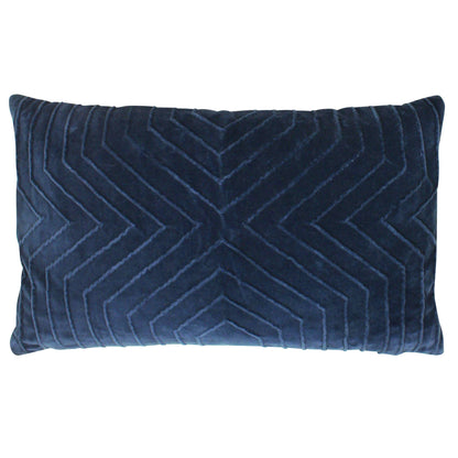 MAHAL 30X50 CUSHION COVER NAVY