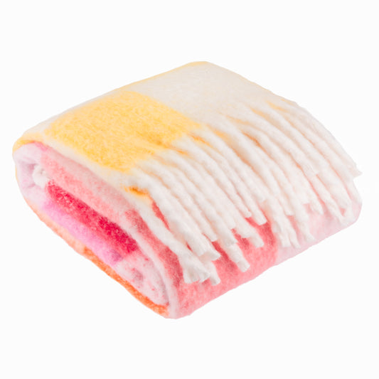 MAISIE 140x180 THROW CITRUS BLUSH