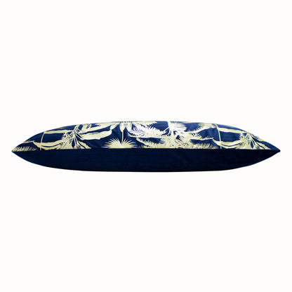 MALAYSIAN PALM 33X70 C/CASE NAVY