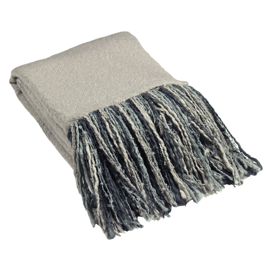 MALA 130X150 THROW GREY