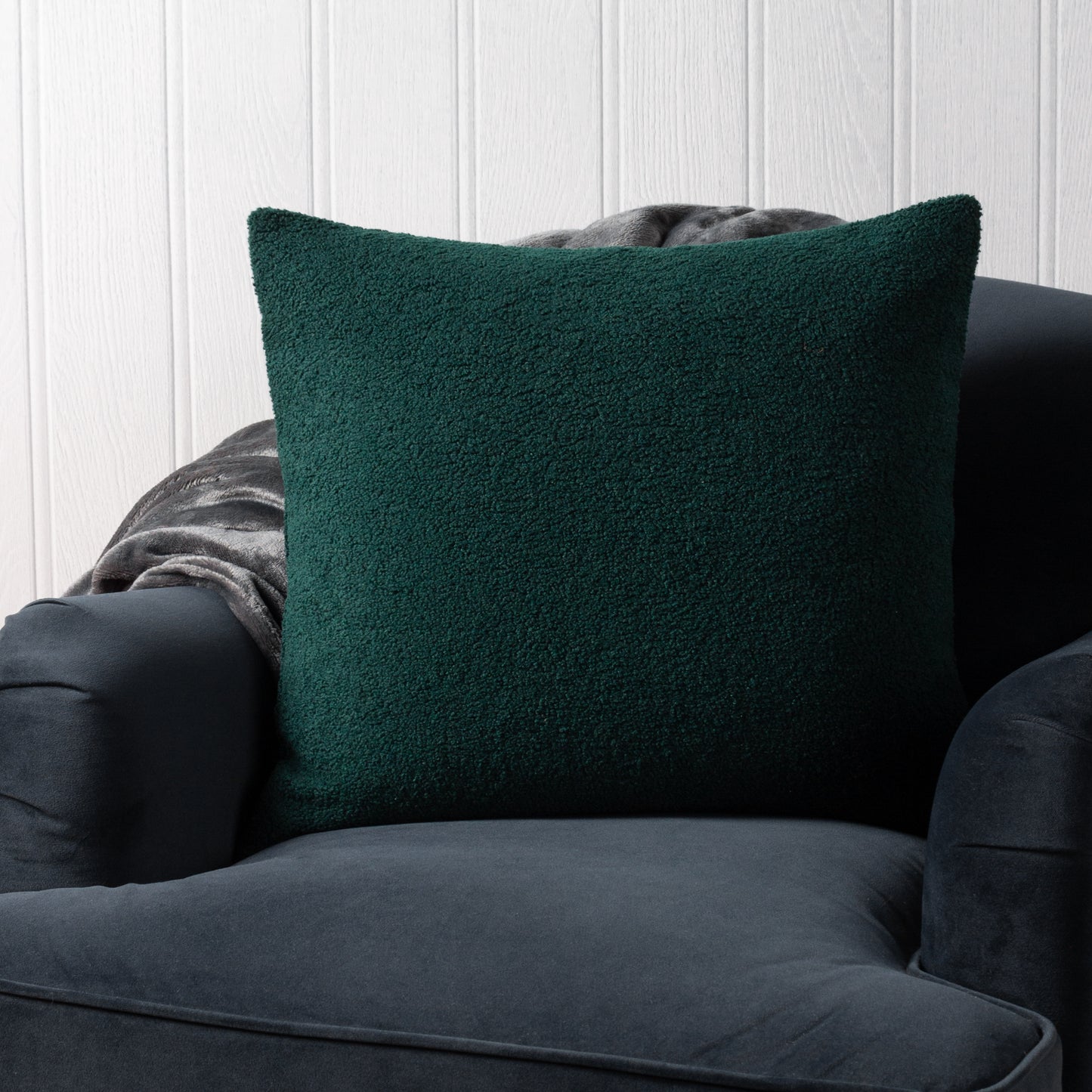 MALHAM 50X50 CUSHION CASE EMERALD