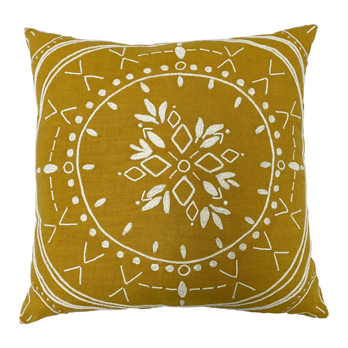 MANDALA 45X45 C/CASE OCHRE