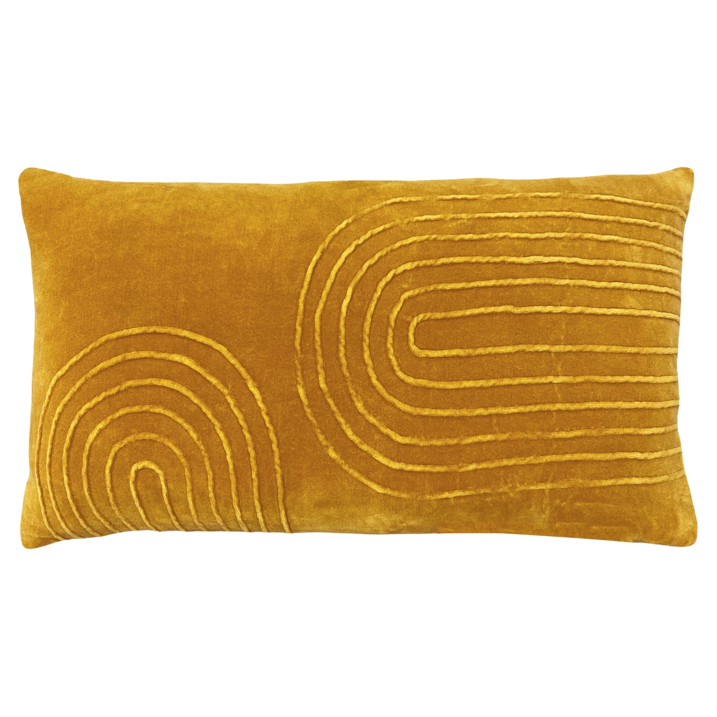 MANGATA 30X60 CUSHION COVER OCHRE