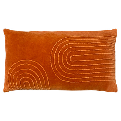 MANGATA 30X60 CUSHION COVER ORANGE