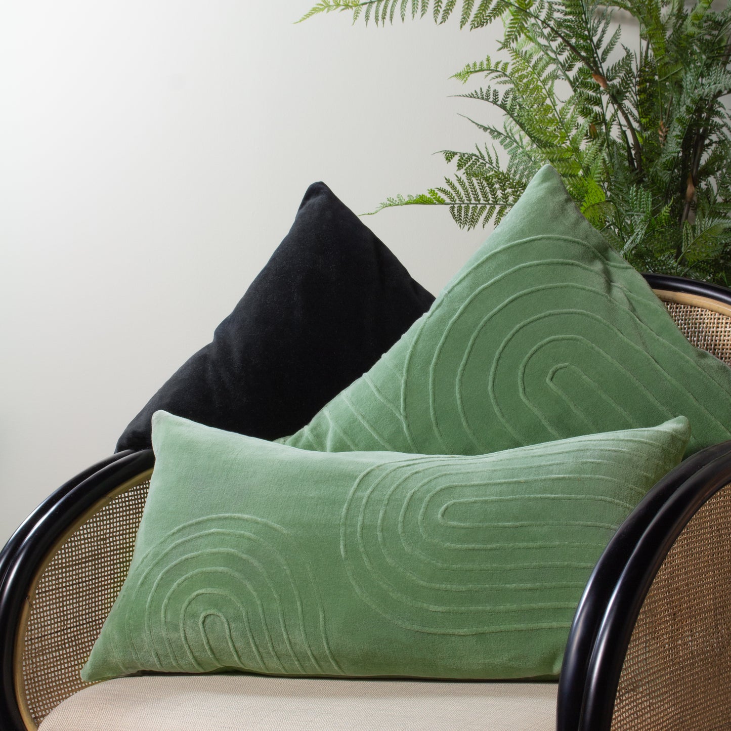 MANGATA 45X45 CUSHION COVER EUCALYPTUS