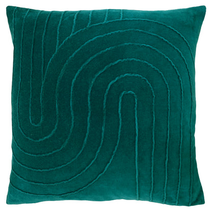 MANGATA 45X45 CUSHION COVER TEAL