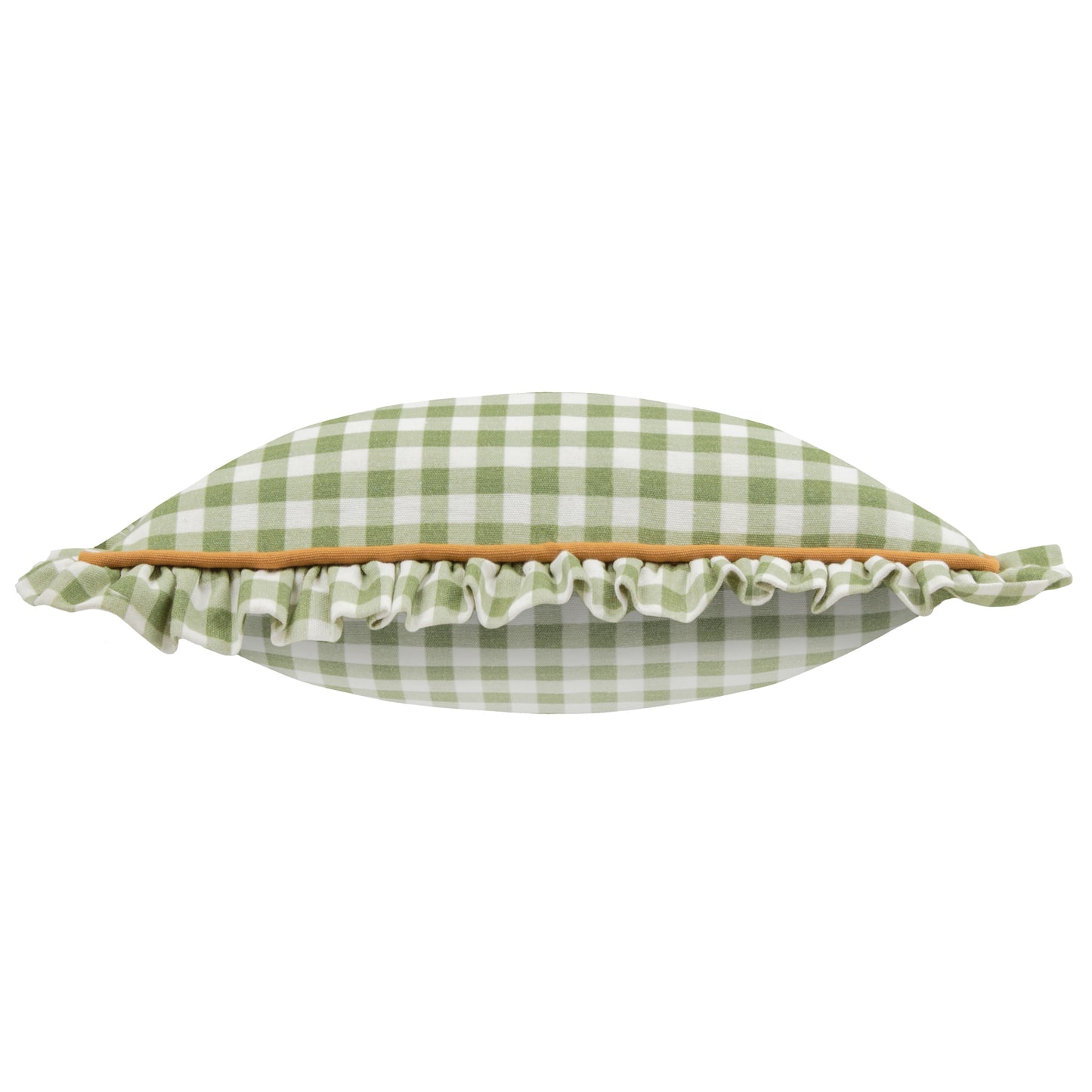 MAUDE GINGHAM 45X45 CUSHION CASE SAGE