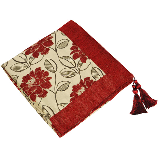 MAYFLOWER THROW 145X180 RED