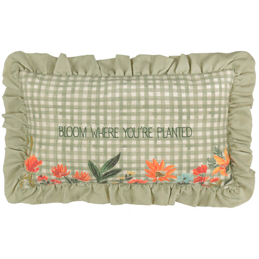 MEADOW HAZE 30X50 CUSHION CASE GREEN