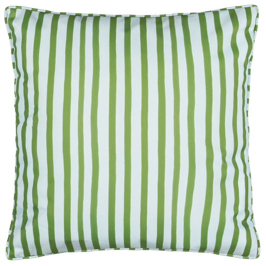 MEDITERRANEAN OLIVE 45X45 OUTDOOR CUSHION CASE OLIVE/BLUE