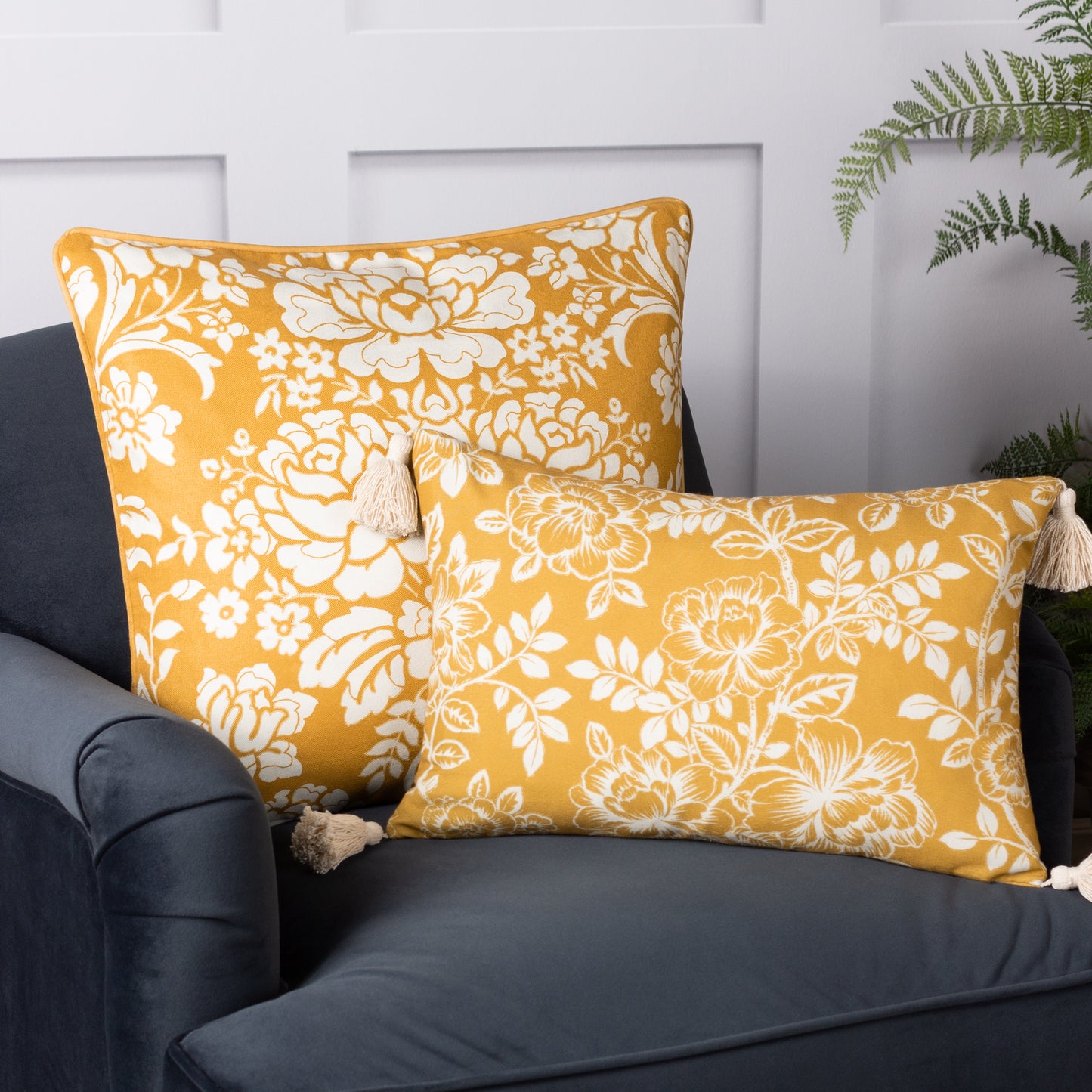 MELROSE 50X50 CUSHION COVER HONEY