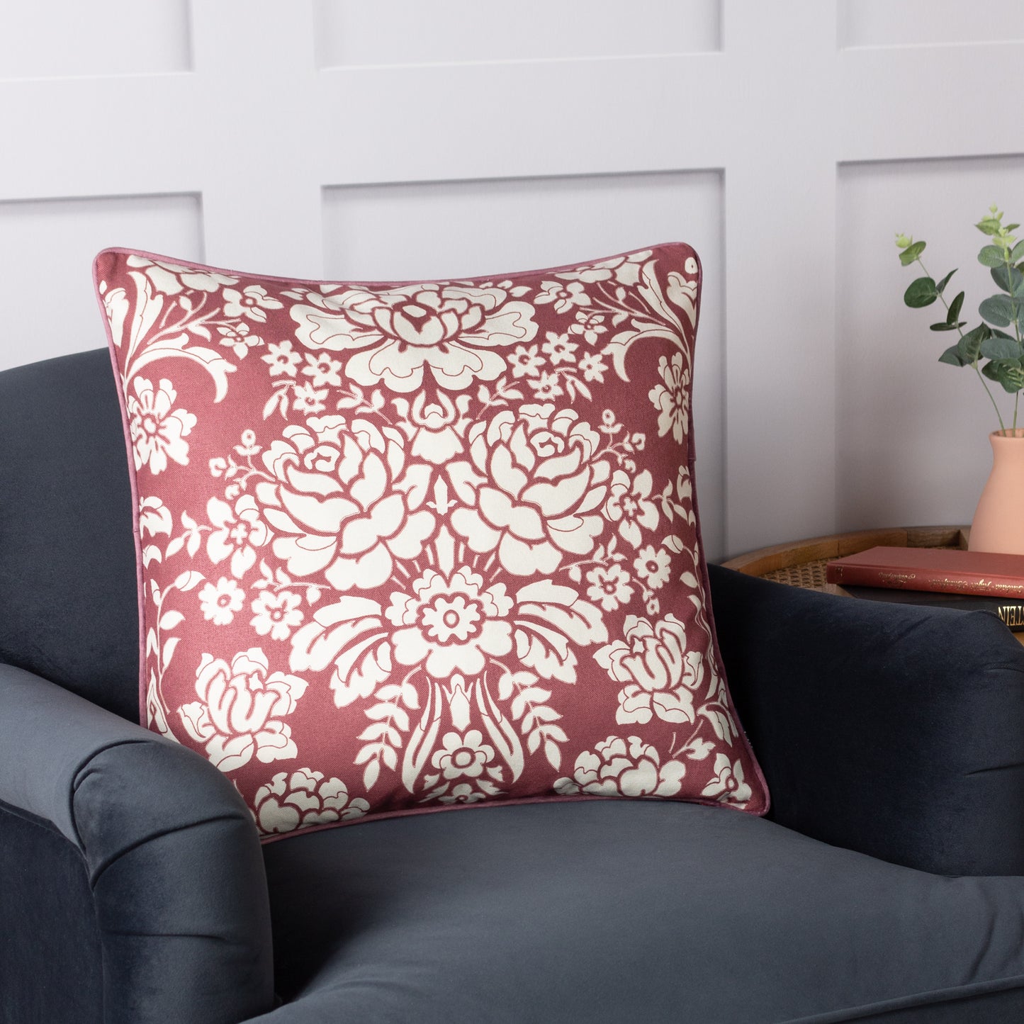 MELROSE 50X50 CUSHION COVER MULBERRY