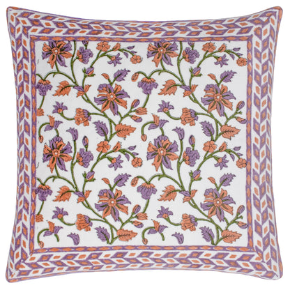 MENTERA 50X50 CUSHION CASE LILAC/CORAL