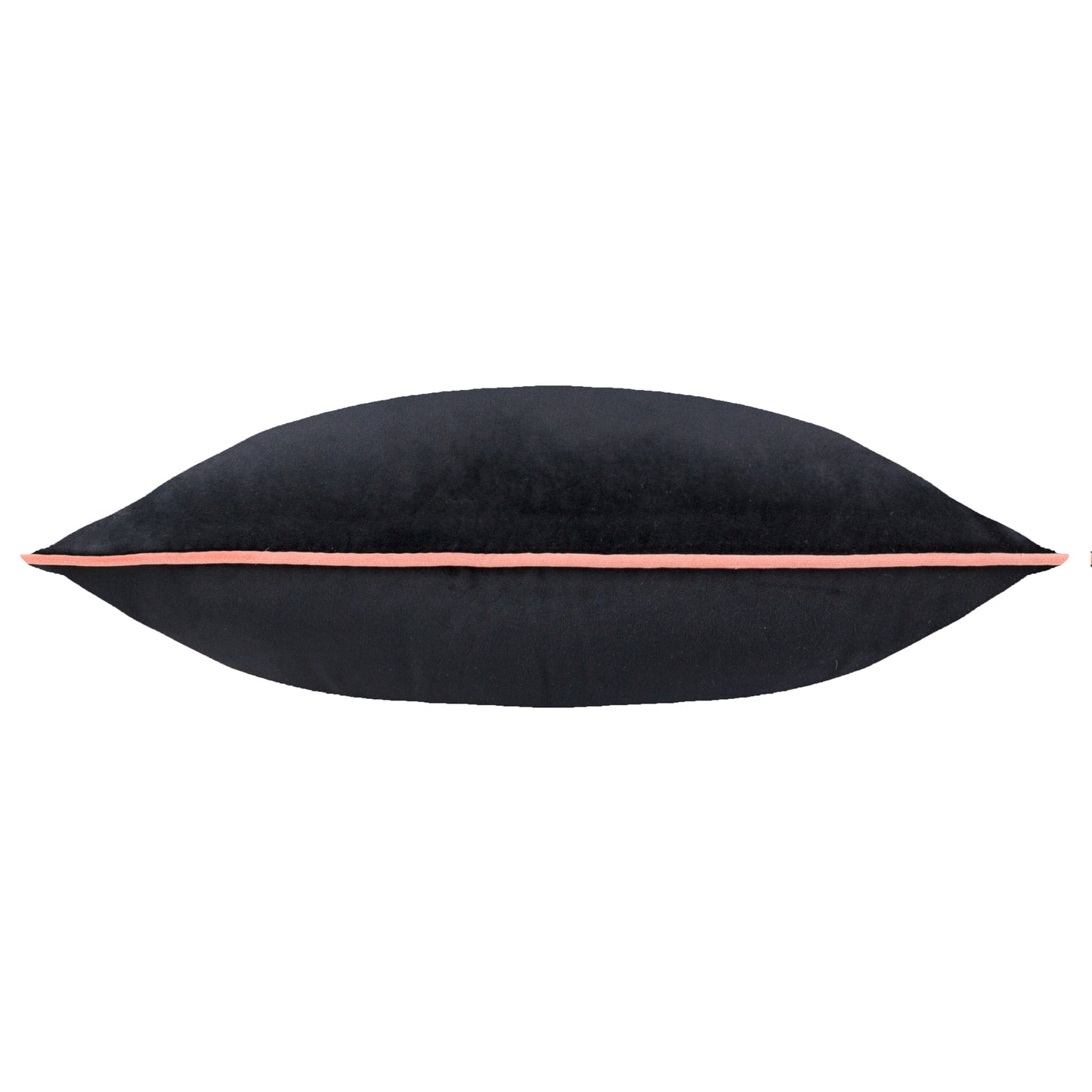 MERIDIAN 55X55 CUSHION CASE BLACK/BLUSH