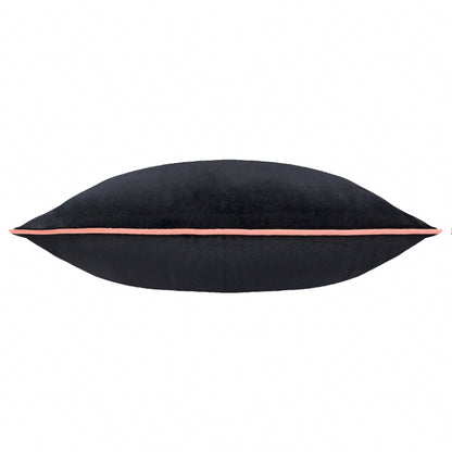 MERIDIAN 55X55 CUSHION CASE BLACK/BLUSH