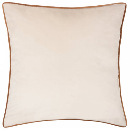 MERIDIAN 55X55 CUSHION CASE ECRU/GINGER