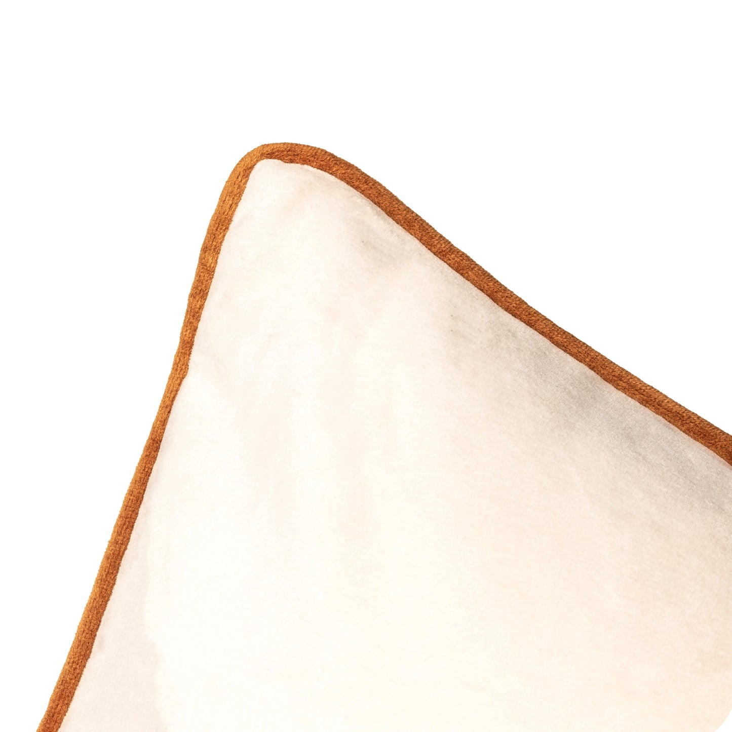MERIDIAN 55X55 CUSHION CASE ECRU/GINGER