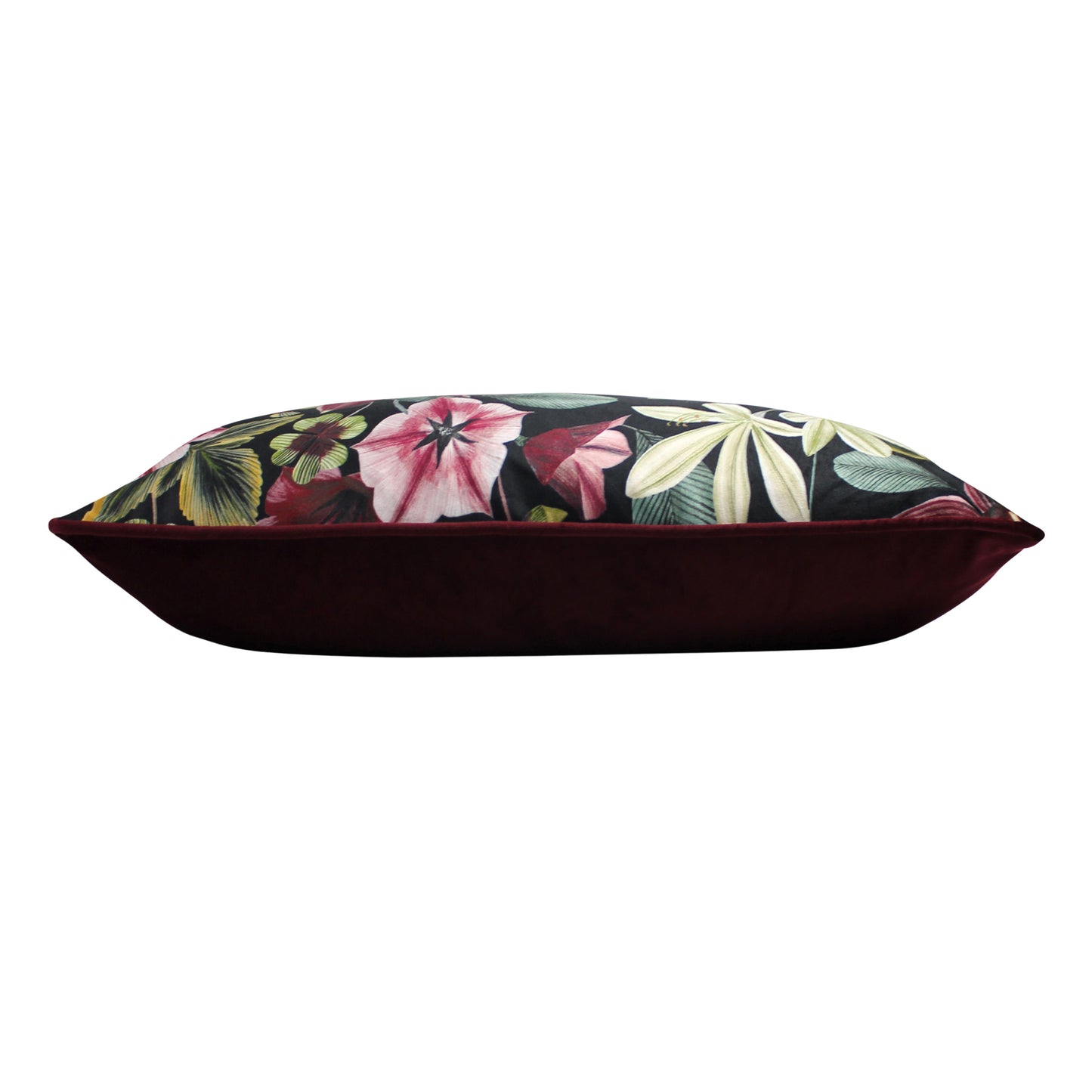 MIDNIGHT GARDEN AQUILEGIA 40X60 CUSHION COVER SHIRAZ