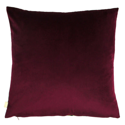 MIDNIGHT GARDEN AQUILEGIA 43X43 CUSHION COVER SHIRAZ