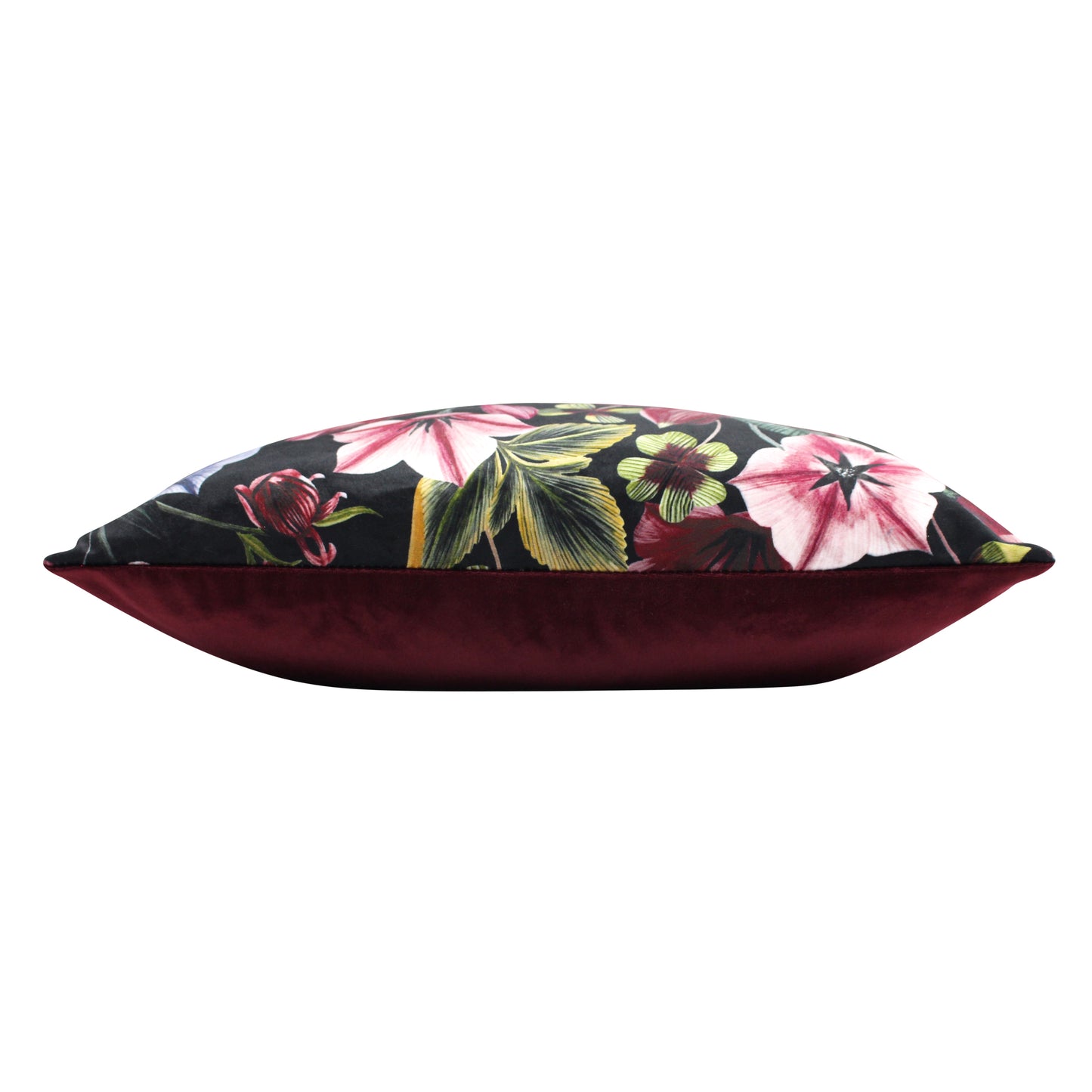 MIDNIGHT GARDEN AQUILEGIA 43X43 CUSHION COVER SHIRAZ