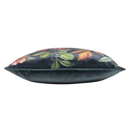 MIDNIGHT GARDEN 43X43 CUSHION COVER WINTER FLORAL