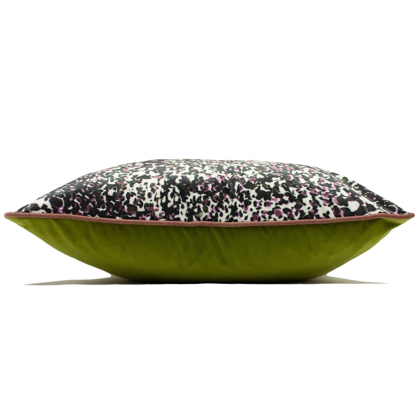 MIKA 50X50 CUSHION CASE ROSE/GREEN