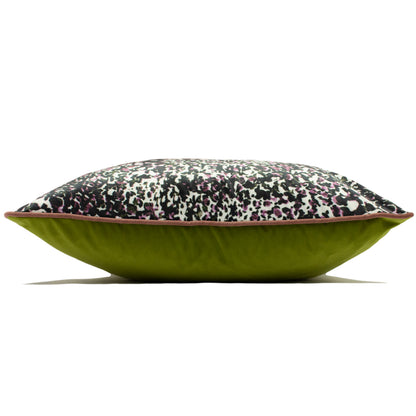 MIKA 50X50 CUSHION CASE ROSE/GREEN