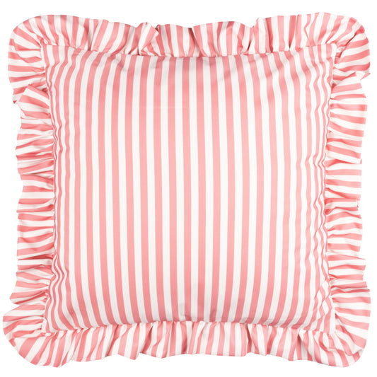 MILLIE RUFFLE 50X50 OUTDOOR CUSHION CASE PINK