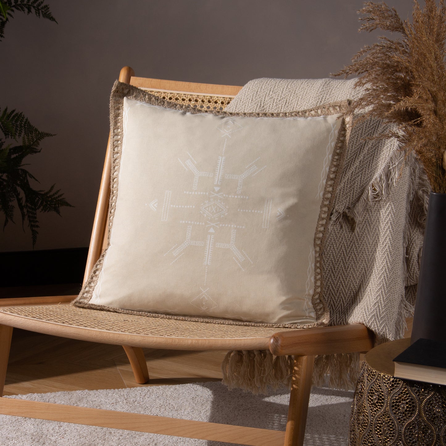 MINI INKA 45X45 C/CASE NATURAL