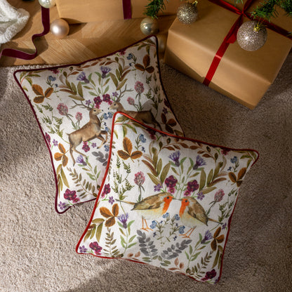 MIRRORED STAG 43X43 CUSHION CASE SHIRAZ