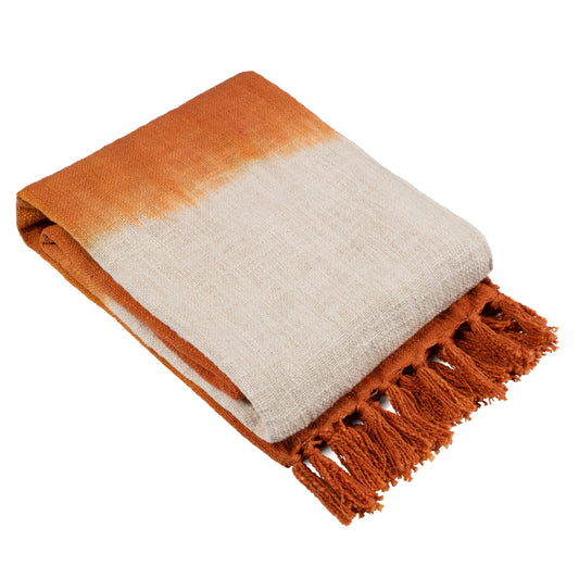 MIZU 130X170 THROW AMBER
