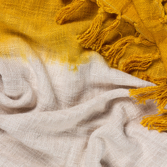 MIZU 130X170 THROW OCHRE